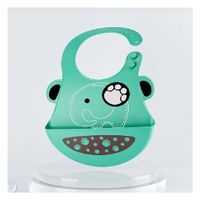 Babero de Silicona para Bebes con Diseño