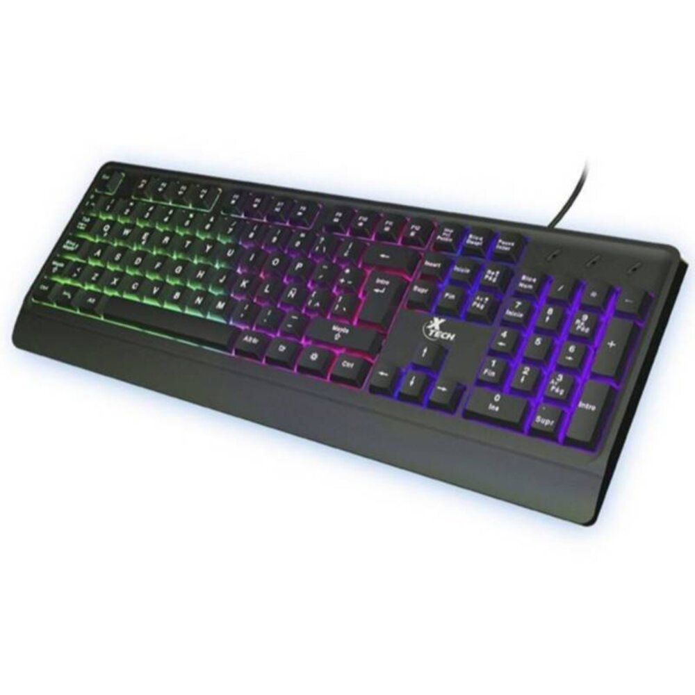 Teclado gaming con iluminacion xtech chavalier