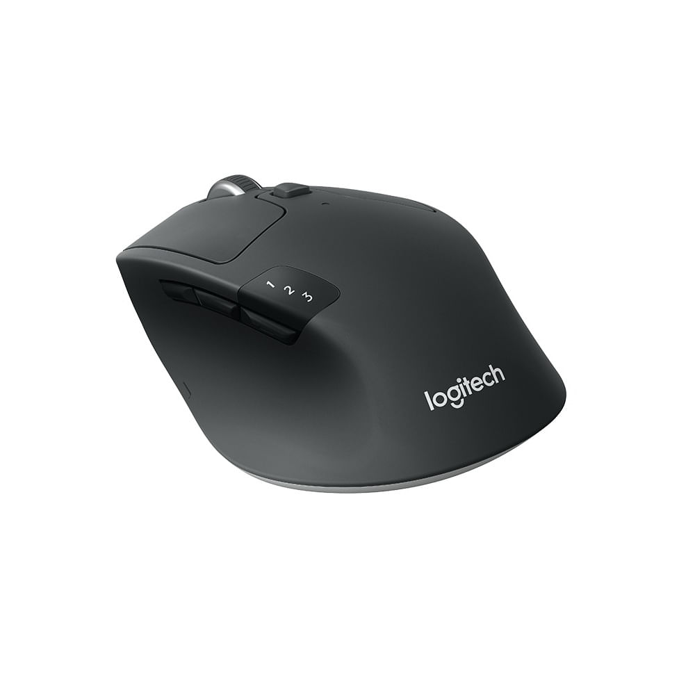 Mouse Logitech Triathlon M720 Ergonomico 8 Botones Bluetooth Negro 910-004790
