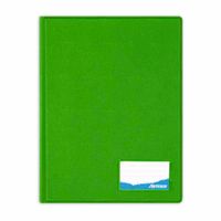 Folder ARTESCO Oficio Tapa Dura C/G Verde Hoja