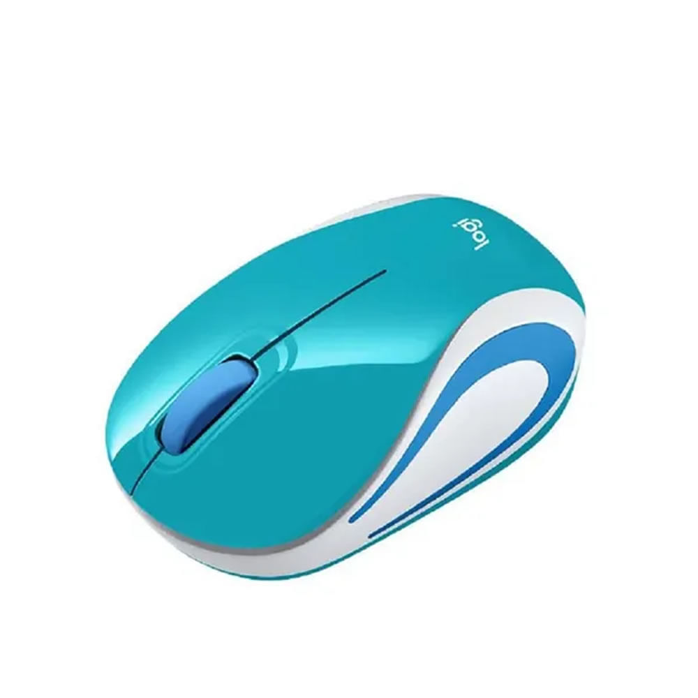 Mouse Logitech M187 Mini Wireless Refresh Light Blue