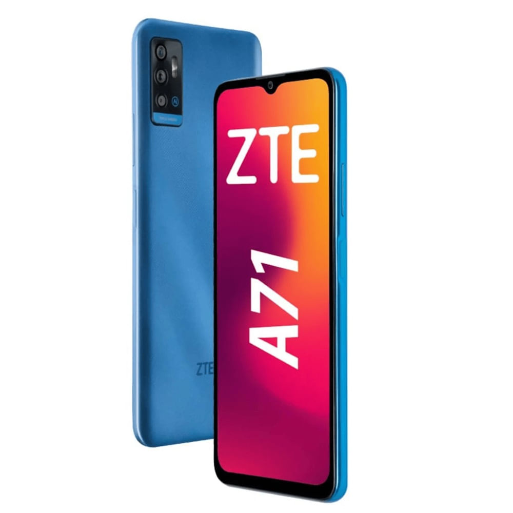 Zte Blade A71 64gb 3gb Azul Plazavea Plazavea 0948