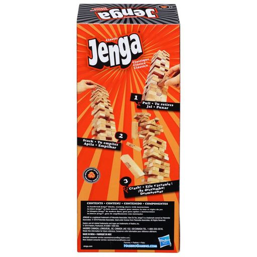 Juego de Mesa HASBRO GAMING Jenga plazaVea Supermercado