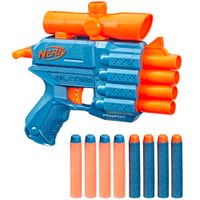 Lanzador NERF Elite 2.0 Prospect Qs-4 - 8 Dardos NERF Elite Oficiales
