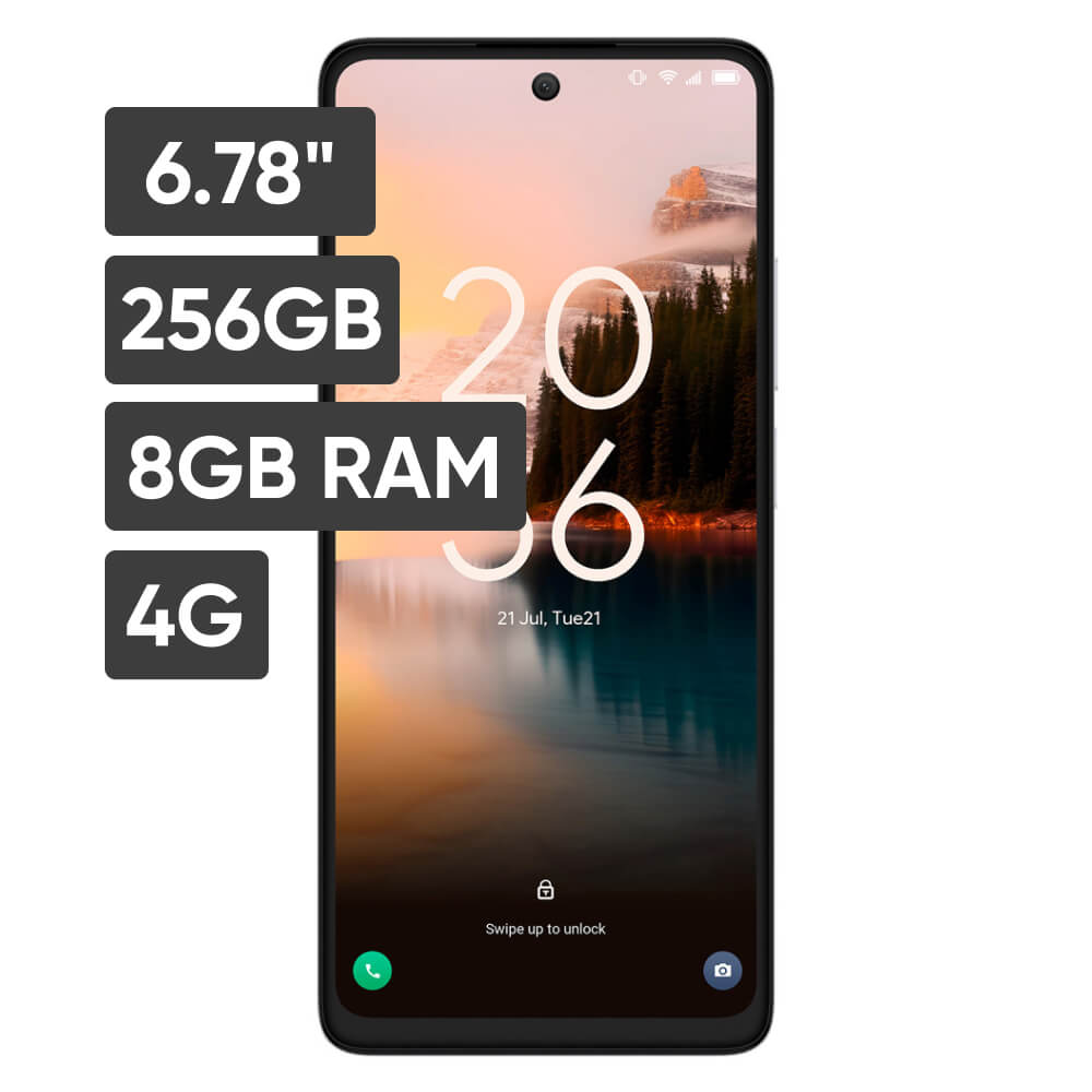 Smartphone TCL 40 NXTPAPER 6.78"" 8GB 256GB 50MP+ 5MP + 2MP Azul + Protector + Lapiz