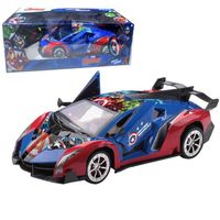 Carro de Velocidad Con Control Remoto Marvel Avengers