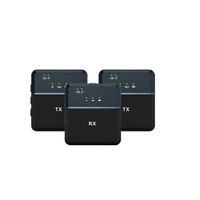 Micrófono inalámbrico solapero 2 en 1 IPHONE y Auxiliar Jack 3.5 mm Doble SX9