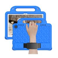 Funda Protector para Tablet Modelo Maleta con Correa para Ipad Pro 11 Celeste