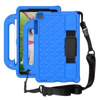 Funda Protector para Tablet Modelo Maleta con Correa para Samsung A7 Lite Celeste