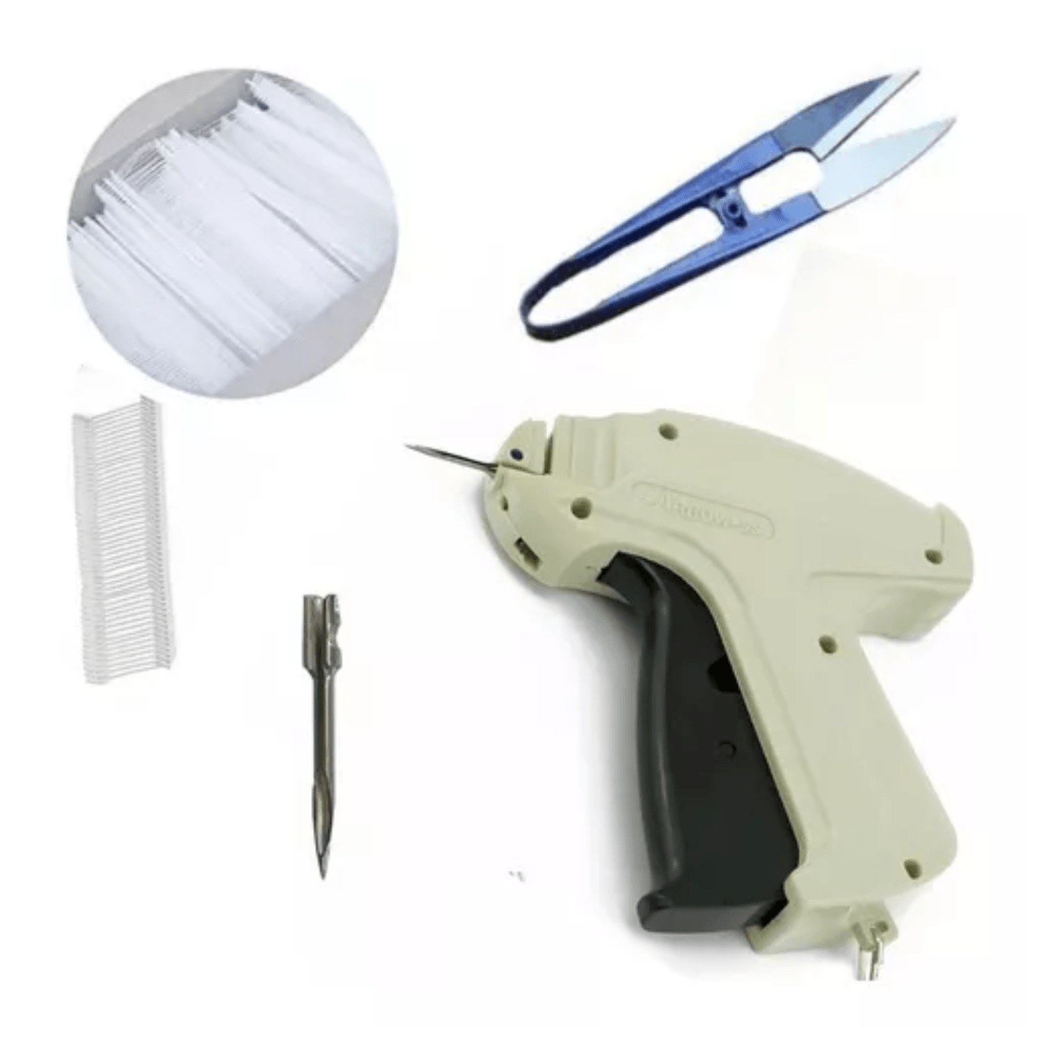 Pistola Etiquetadora con 5000 Precintos Más una Tijera Piquetera