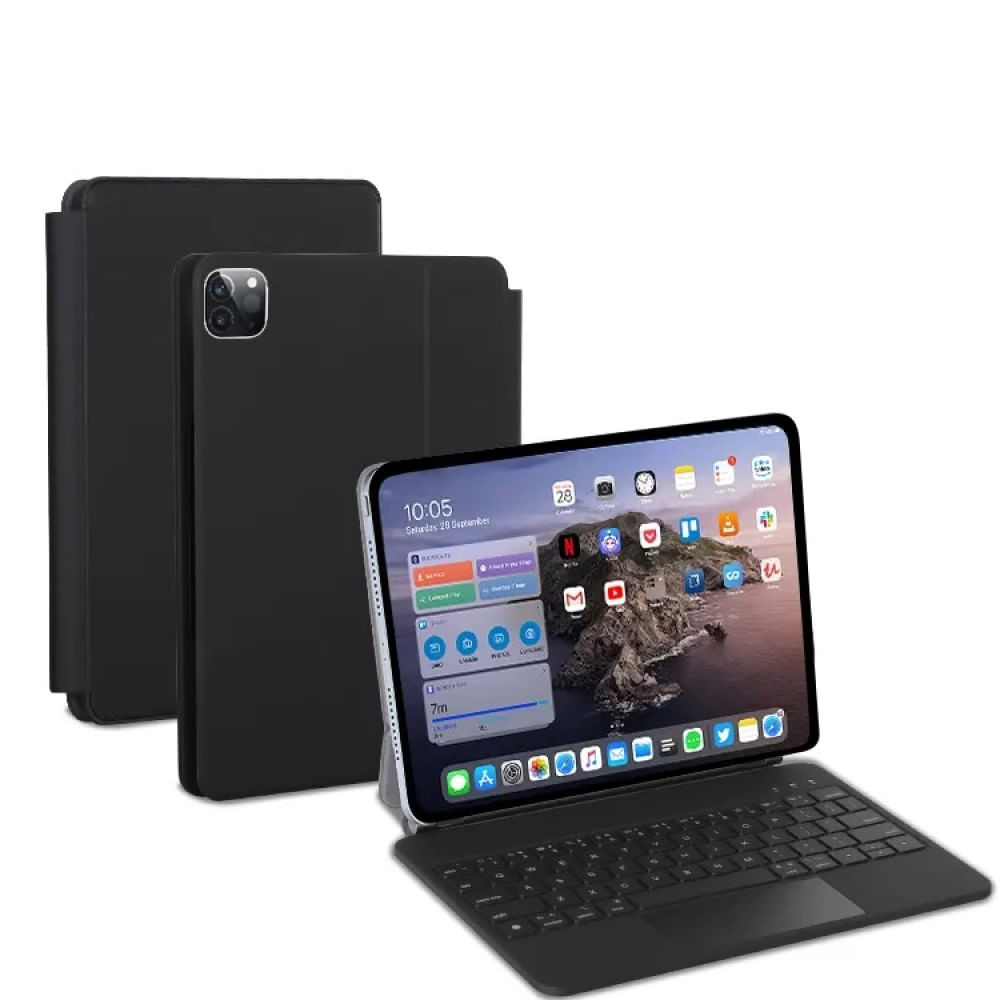 Magic Keyboard para iPad 10.9 Pulgadas Alta Calidad Negro