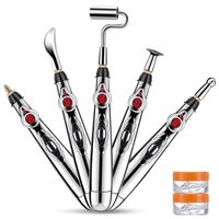 Pluma Electrónico Lápiz 5 en 1 Masaje Relajante