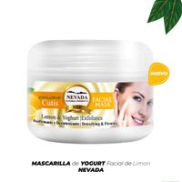 Mascarilla Facial Exfoliante de Limon más Yogurt