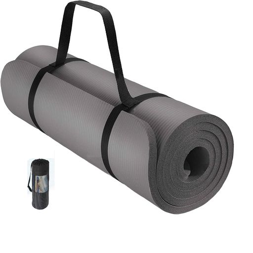 Colchoneta Yoga Mat Extra Gruesa 20 Mm Pilates Gym Plomo