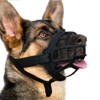 Bozal de Silicona  Flexible Regulable (No Daña Carita de Perro) Talla 5