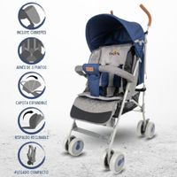 Coche Bastón Deportivo Baby Craft Samy Blue