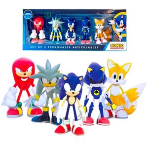 Set De Figuras Sonic The Hedgehog X2 Muñecos Coleccionables