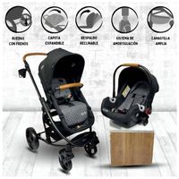 Coche Travel System Baby Kits Prima Plus Black