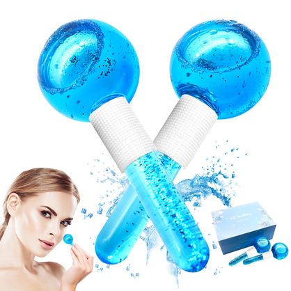 Bolas de Cristal ICE GLOBES Masaje y Reafirme Facial Antiarrugas | plazaVea  - plazaVea
