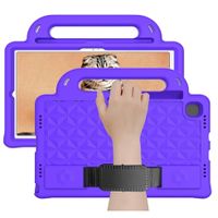 Funda Protector para Tablet Modelo Maleta con Correa para Samsung S6 Morado
