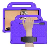 Funda Protector para Tablet Modelo Maleta con Correa para Samsung S7 Morado