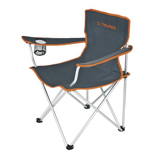 Silla Plegable Para Exteriores Con Portavasos Perfecta Para Acampar y Playa  (220