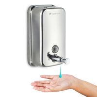 Dispensador de Jabón de 500 ml Acero