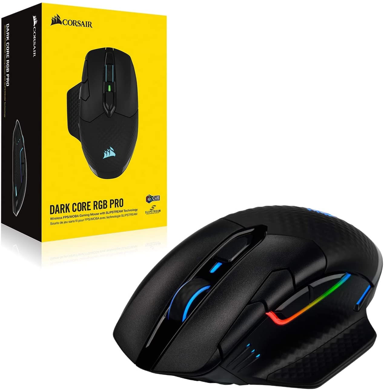 Mouse Gamer Corsair Dark Core Pro RGB Wireless 18000 DPI Negro CH-9315411-NA