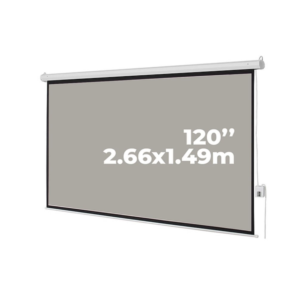Ecran Eléctrico Grey 120"" 16:9 2.66x1.49 EVISION