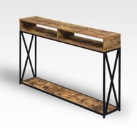 Consola Recibidor Industrial Berilio Caramelo Coricha Home