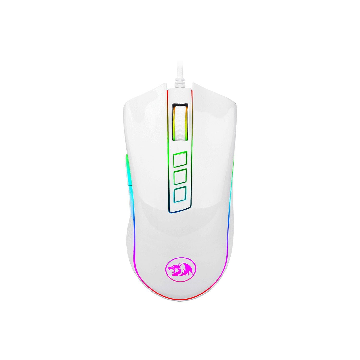 Mouse Gamer Redragon Comra M711W White