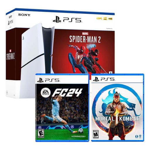 Pack PS5 Slim & EA Sports FC 24 - Sony PlayStation 5 Slim 1,02 TB