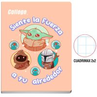 Cuaderno COLLEGE Cuadrimax 2x2 Disney Junior 80 Hojas