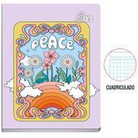 Cuaderno LORO Cuadriculado Diseño Secundaria Mujer 84 Hojas