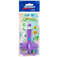 Tijera ARTESCO Pre Escolar Libélula 5Plg (Modelos Aleatorios) (Modelos Aleatorios)