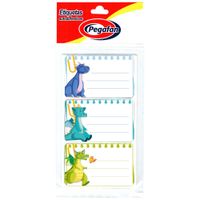 Etiquetas Autoadhesivas PEGAFAN Escolares Dinos