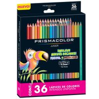 Lápices PRISMACOLOR Junior Colores 36un