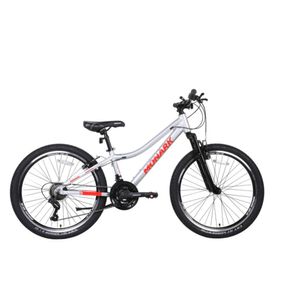 Bicicleta Para Hombre Monark Mkp Mirage Aro 24 Gris Y Rojo