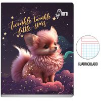 Cuaderno LORO Cuadriculado Diseño Primaria 84 Hojas