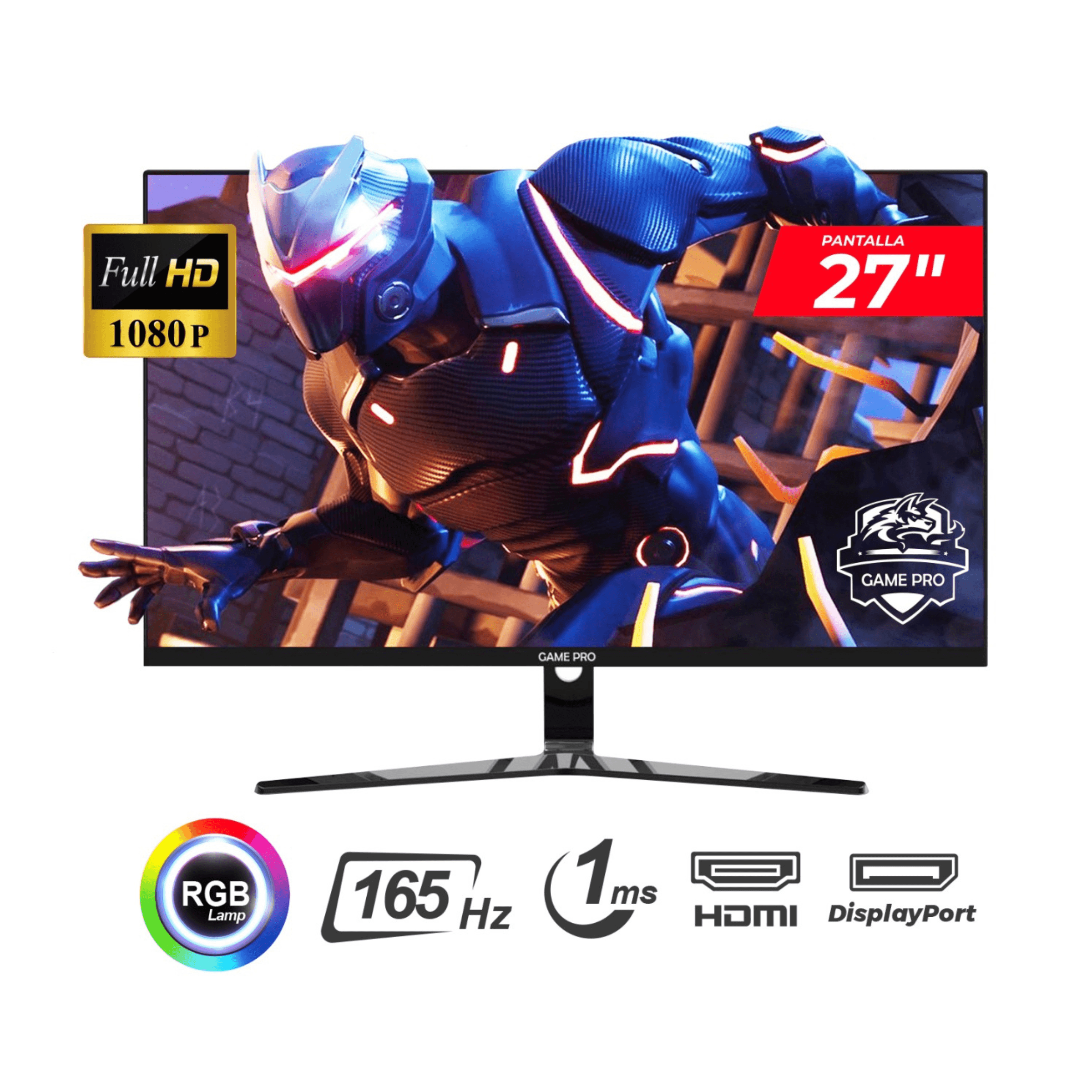 Monitor Game Pro Gaming Gpg270 27"" Hd 1920X1080 165HZ