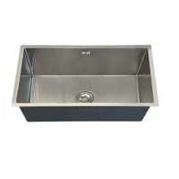 Lavadero de cocina 1 poza de acero US-7646