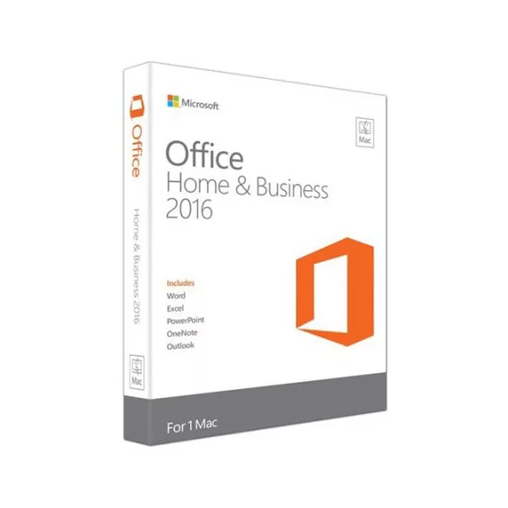 Licencia Office 2016 Home & Bussines MAC