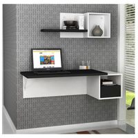 Escritorio para Pared Gaelia Ventitas Home Negro y Blanco