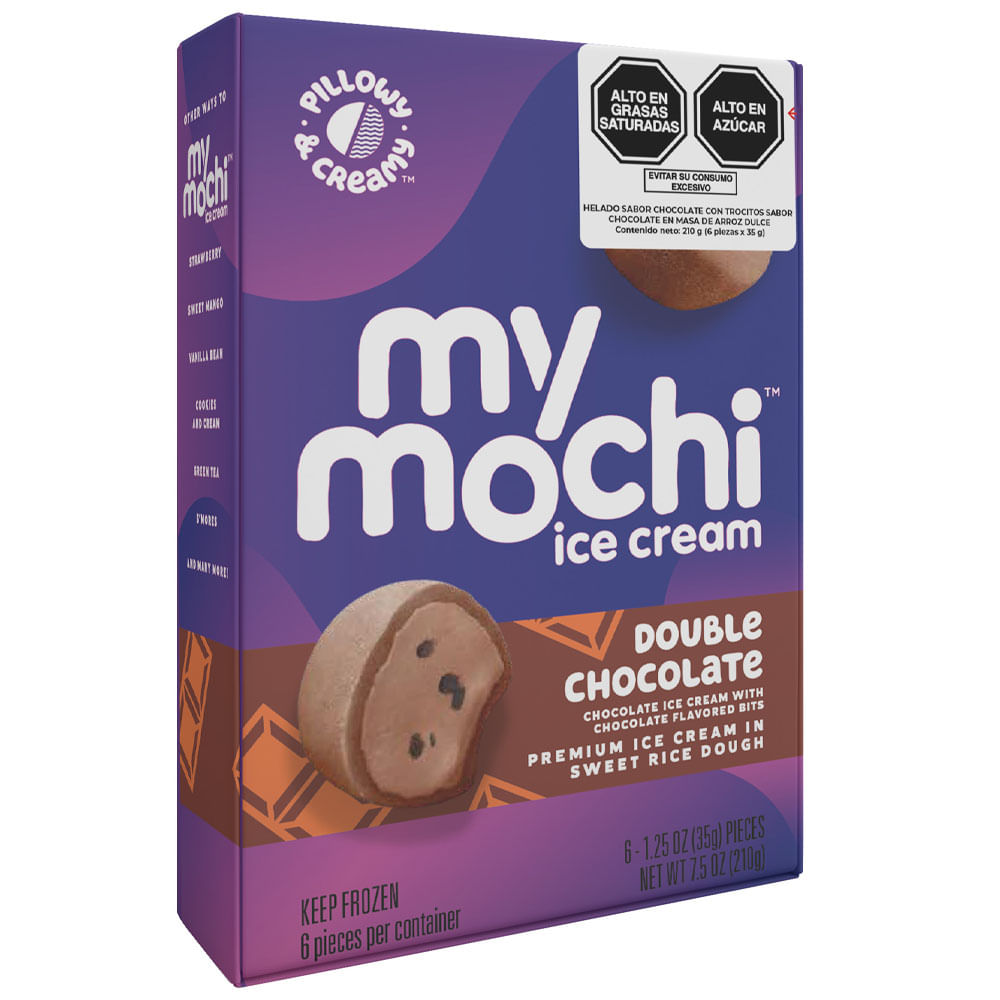 Helado MY MOCHI Double Chocolate Caja 280g
