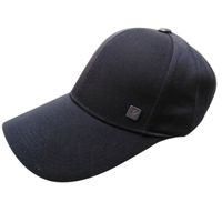 Gorra Basica Unisex Negra Talla Unica