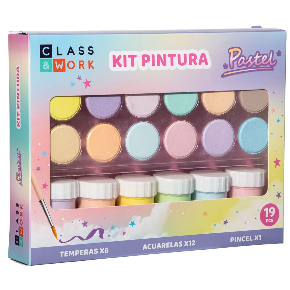 Kit de Coloreo CLASS&WORK Pastel