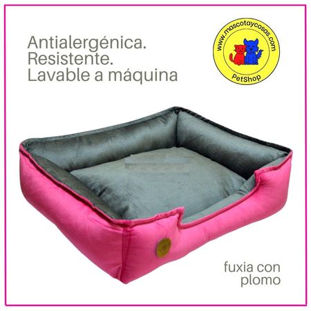 Cama Impermeable Para Perros Cama Para Perros De Algodon Gris