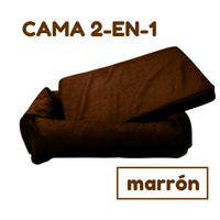 Cama Para Perro Ortopedica 2 En 1 Talla 6 89x56 Cm Marron