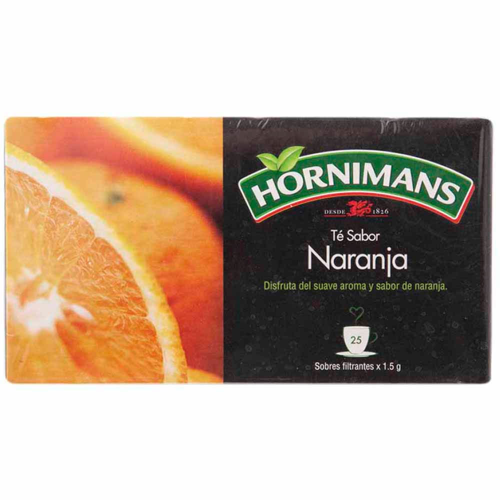 Té Negro HORNIMANS Naranja Caja 25un