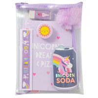 Pack Escolar CLASS & WORK Stationary Unicornio Estuche 1un